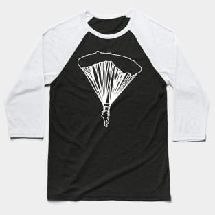 Paragliding Baseball T-Shirt